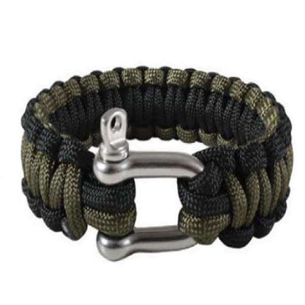 ROTHCO PARACORD BRACELET WITH D-SHACKLE