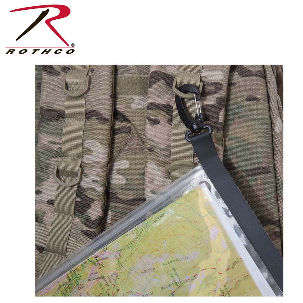 ROTHCO WATERPROOF MAP & DOCUMENTCASE 4 rothco waterproof map & document case