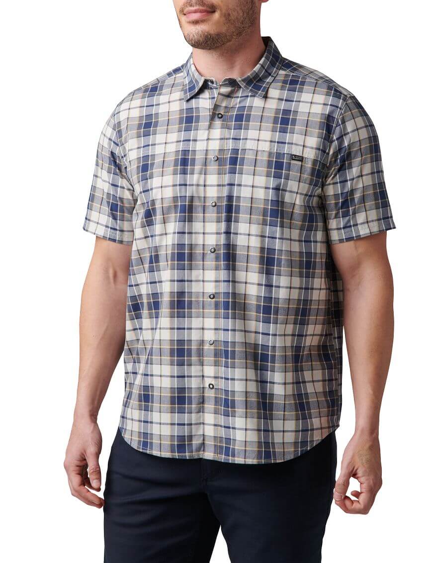 WYATT Short Sleeve Plaid Shirt 7 71204 583 wyatt ss plaid shirt 01 1 6.jpg