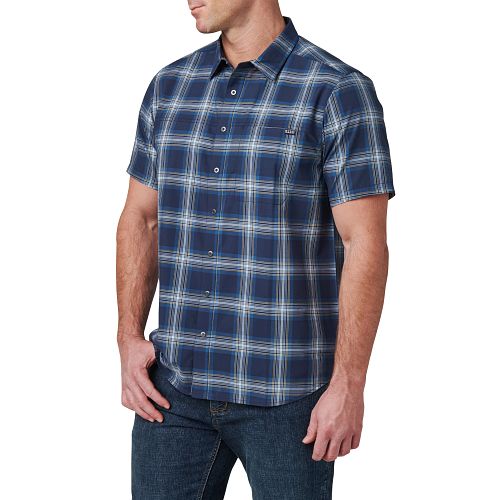 WYATT Short Sleeve Plaid Shirt 2 71204 698 wyatt ss plaid shirt 02.jpg