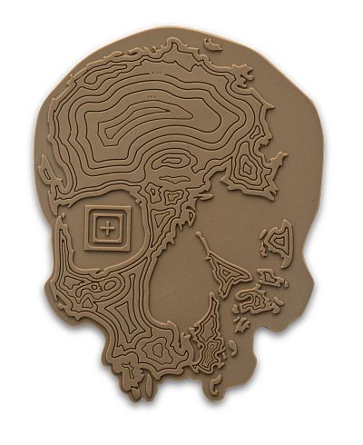 Topo Skull Desert Patch