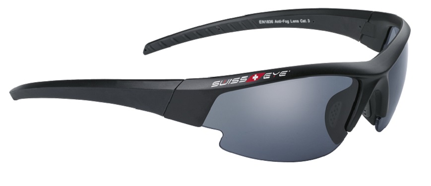 Gardosa Evolution M/P frame rubber black, lens smoke sparelens orange and clear 1 swiss eye gardosa evolution m/p