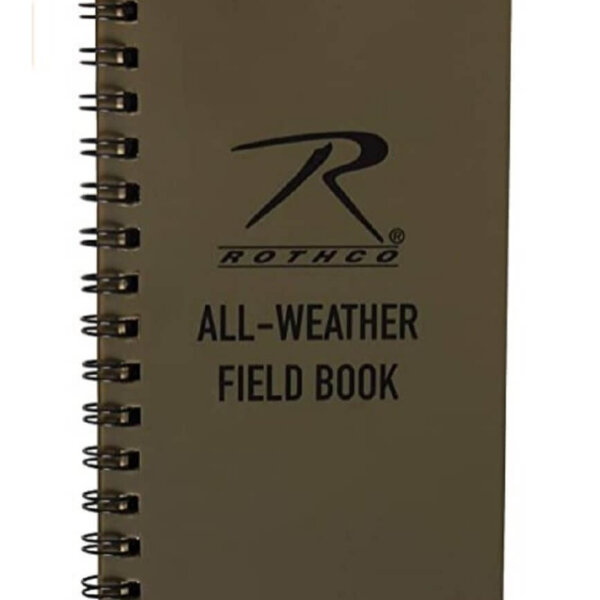 rothco all weather note book 8.5"x11"