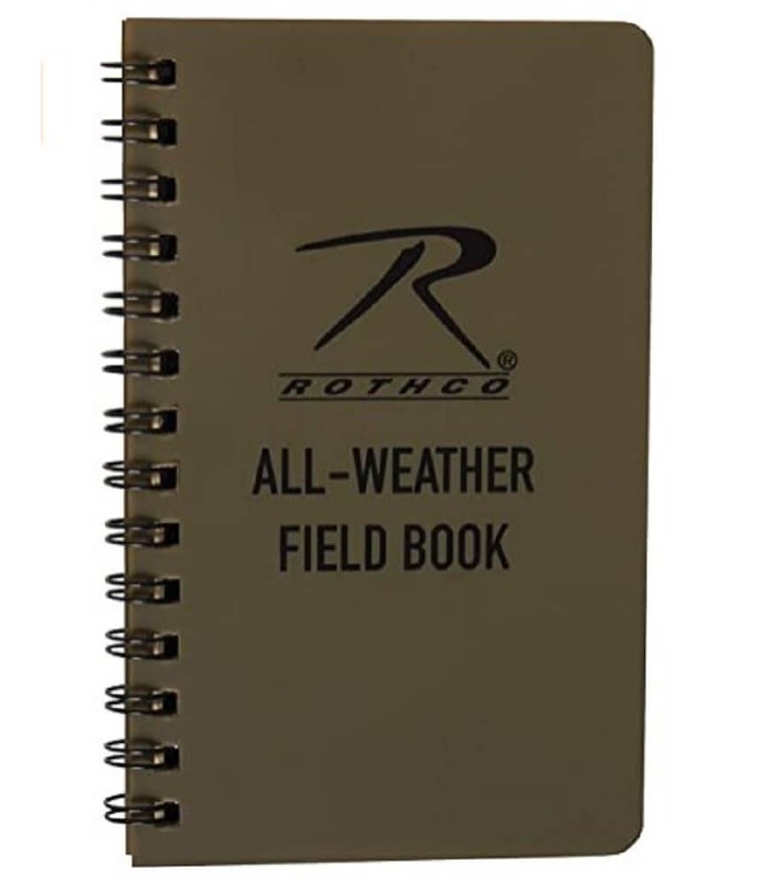 ROTHCO ALL WEATHER NOTE BOOK 1 rothco all weather note book