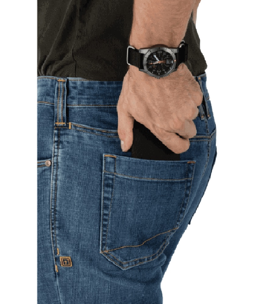 DEFENDER-FLEX REG JEAN 4 5.11 tactical men's defender flex straight jean , style 74477