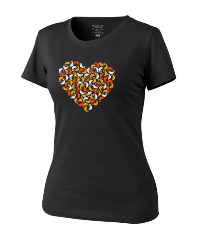 Women-S T-Shirt (Chameleon Heart) 1 Women-S T-Shirt (Chameleon Heart)