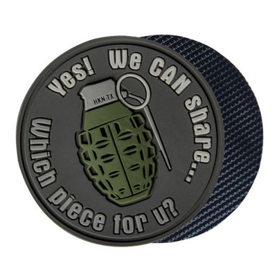 "WE CAN SHARE" Grenade Patch